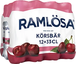 Kolsyrat vatten Körsbär 12-pack