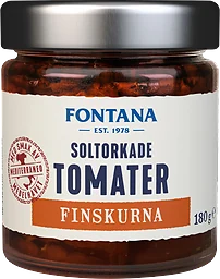 Soltorkade Tomater Finskurna 180g