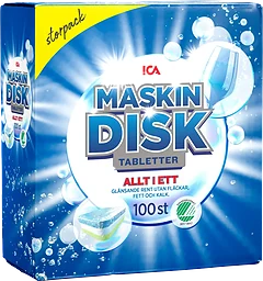 Maskindisktablett Allt i Ett 100-p