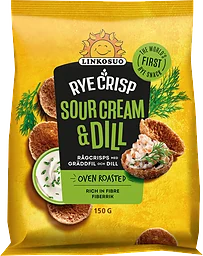 Sourcream Dill Råg Crisps