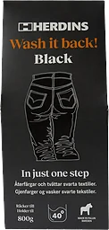 Textilfärg Black Tvätta Tillbehör