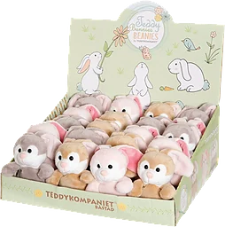 Kanin Bunnies Beanies 12cm 1-p