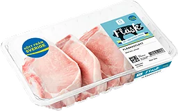 Fläskkotlett med Ben Skivad