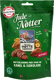 Julenötter med kanel och choklad Den Lille Nöttefabrikken