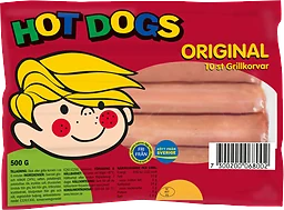 Grillkorv Hot Dogs Orginal