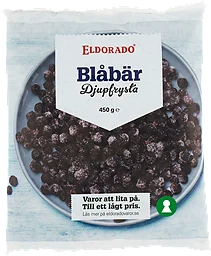 Blåbär Frysta