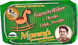 Taggmakrillfiléer Vitlök Persilja