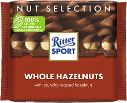 Mjölkchoklad Hasselnötter