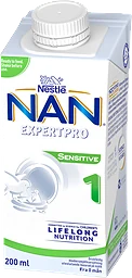 Modersmjölkersättning NAN Expertpro Sensitive 1 Drickfärdig