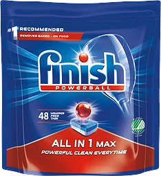 Maskindisktabletter All in1 Max 48-p