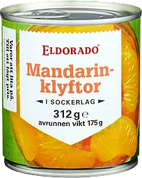 Mandarin Klyftor i Sockerlag