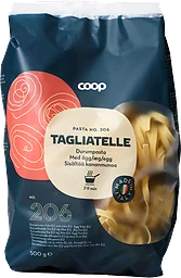 Pasta Tagliatelle med ägg