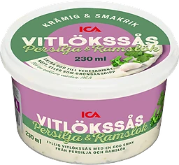 Vitlökssås Persilja och Ramslök