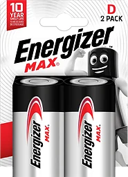 Batteri D 2-p Max