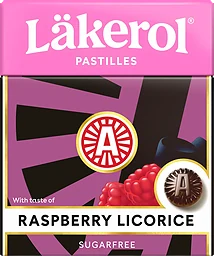 Raspberry Licorice Pastiller