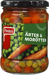 Ärter & morötter 305g