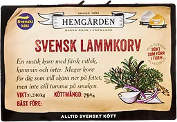 Svensk Lammkorv