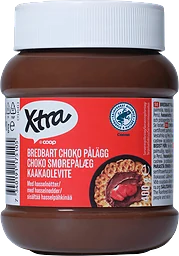Bredbart choko pålägg