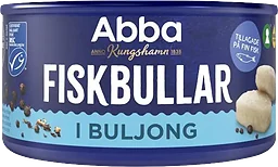Fiskbullar i Buljong