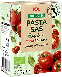 Pastasås Basilika Ekologisk