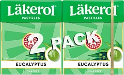 Halstabletter Eucalyptus Sockerfri 2-p