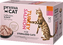 Helfoder Classic i sås Turkey & salmon 12-pack