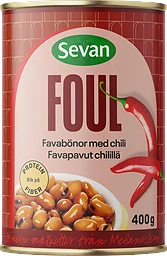 Foul Favabönor med chili