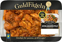 Kycklingbröstfilé Strimlad Citron & vitlök