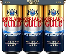 Ljus Lager 6p 2,8% Folköl Burk