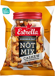 Nötmix Cashew & jordnötter Honung & salt