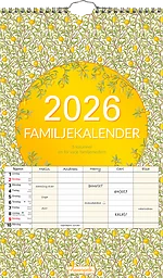 Väggkalender 2026 Familj