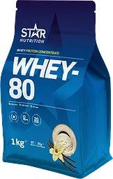 Proteinpulver Vaniljsmak Whey-80