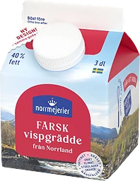 Vispgrädde 40%