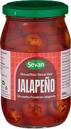 Jalapeño Röd Skivad