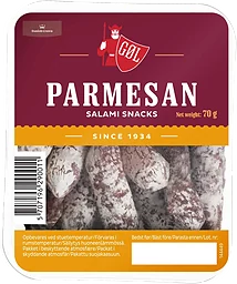 Salami Snacks Parmesan