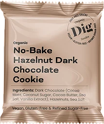 Glutenfri Cookie Hazelnut Dark Chocolate