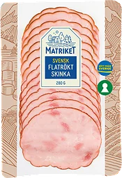 Flatrökt skinka