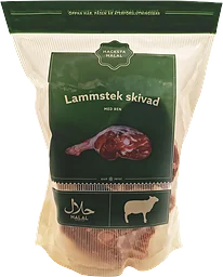 Lammstek skivad med ben ca