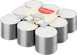 Värmeljus 4h Fresh Cotton True Scents