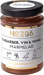 Marmelad Rabarber Vin & Vanilj