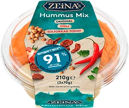 Hummus Mix Original Chili Soltorkade Tomater