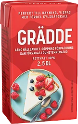 Grädde Lång Hållbarhet 30%