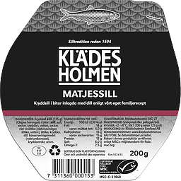 Matjessill i bit 200g