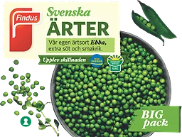 Ärter Frysta