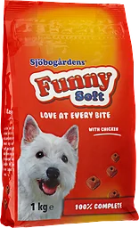 Funny Soft Kyckling Hundmat Torr