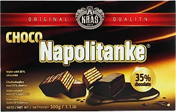 Napolitanke Chokladwafers