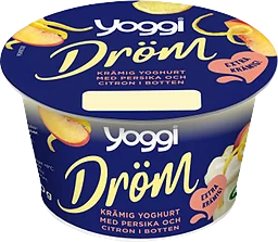 Vaniljyoghurt Dröm Persika & Citron 6,2% ®