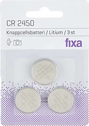 Cr 2450 Knappcell Batteri