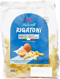Pasta Rigatoni Naturell Färsk