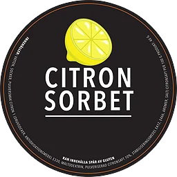Citronsorbet 0,14l